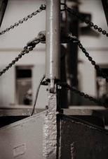 Bow of a military ship in Veracruz