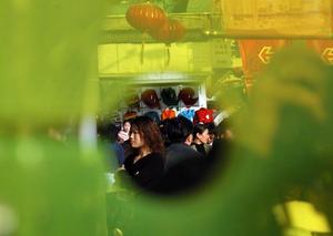 The girl in the crowd - Shanghai