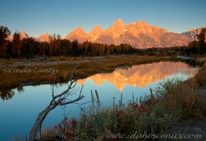 Dawn on the Tetons