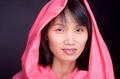 Glamour portrait of Asian woman.